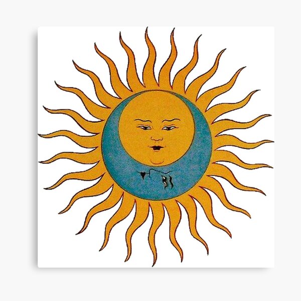 Sun and Moon Canvas Print