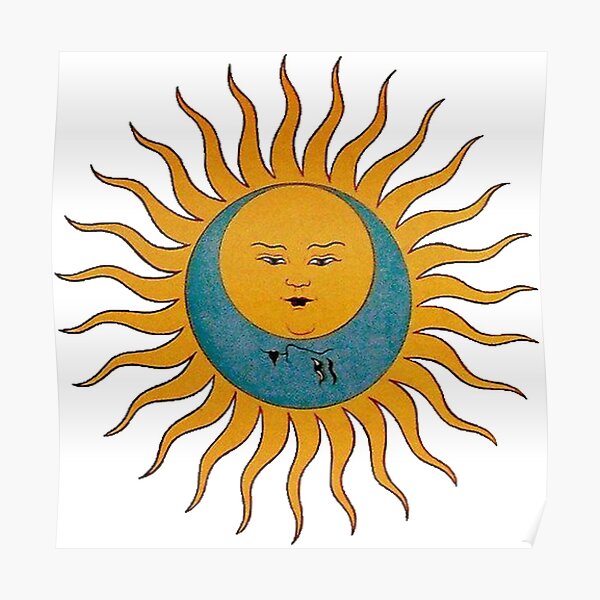 Sun and Moon Poster