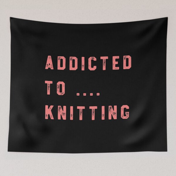 Item preview, Knitting Addict T Shirts. Fun Gifts for Knitters. designed and sold by Bronby.