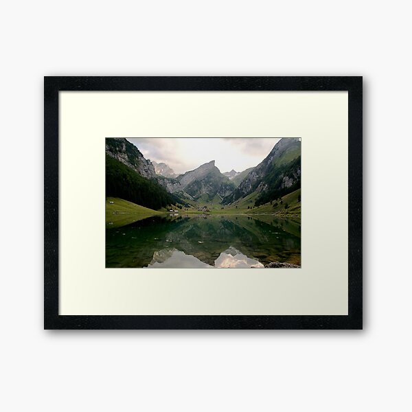 Seealpsee, Switzerland Framed Art Print
