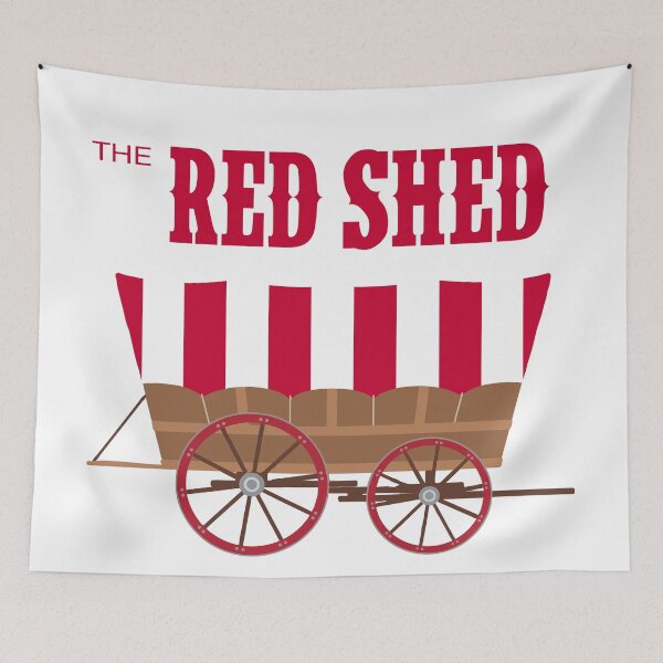 Item preview, The Red Shed designed and sold by Shayli Kipnis.