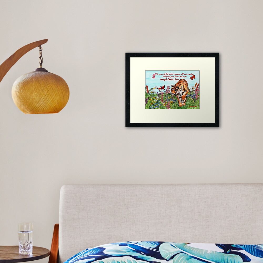 Item preview, Framed Art Print designed and sold by EuniceWilkie.