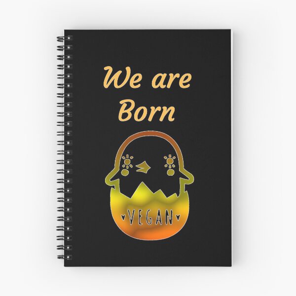 Item preview, Born Vegan with Baby Chick Hatching  designed and sold by MagicSD Designs.