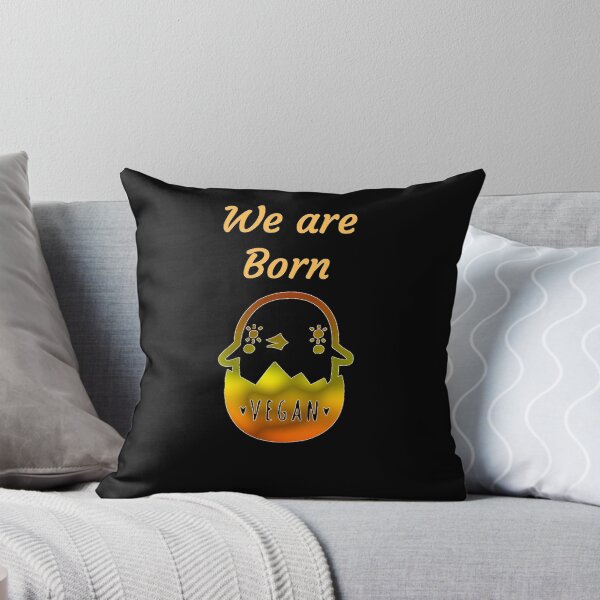 Item preview, Born Vegan with Baby Chick Hatching  designed and sold by MagicSD Designs.