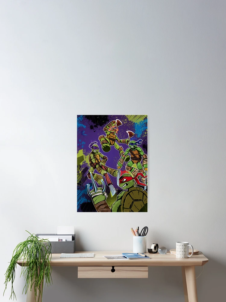 Thumbnail 2 of 3, Poster, TMNT Team designed and sold by RUBTOX.
