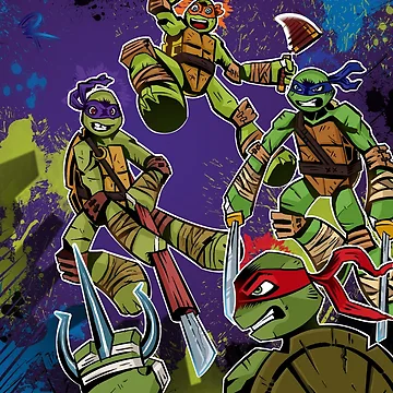 Artwork thumbnail, TMNT Team by RUBTOX