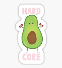 Hard Core Avo Sticker