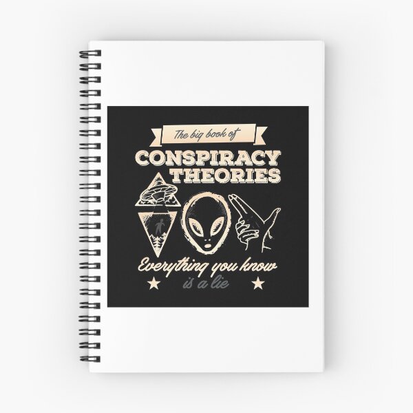Item preview, Funny Conspiracy - Big Book Of Theories Everything You Know Is A Lie -Humor designed and sold by stuch75.