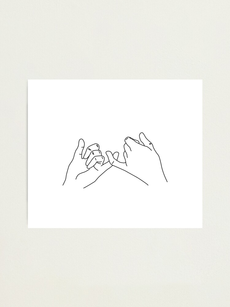 Alternate view of hand finger Photographic Print