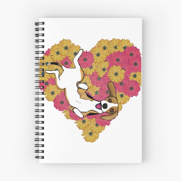 Item preview, Beagle rodando en flores designed and sold by Ella Packham.