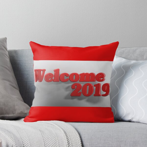 Item preview, Welcome 2019 red - 3D rendering designed and sold by carlotoffolo.