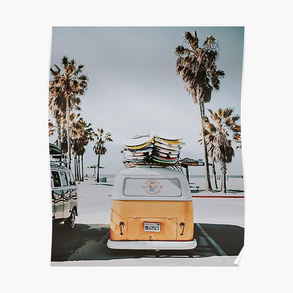 Let's Surf Poster