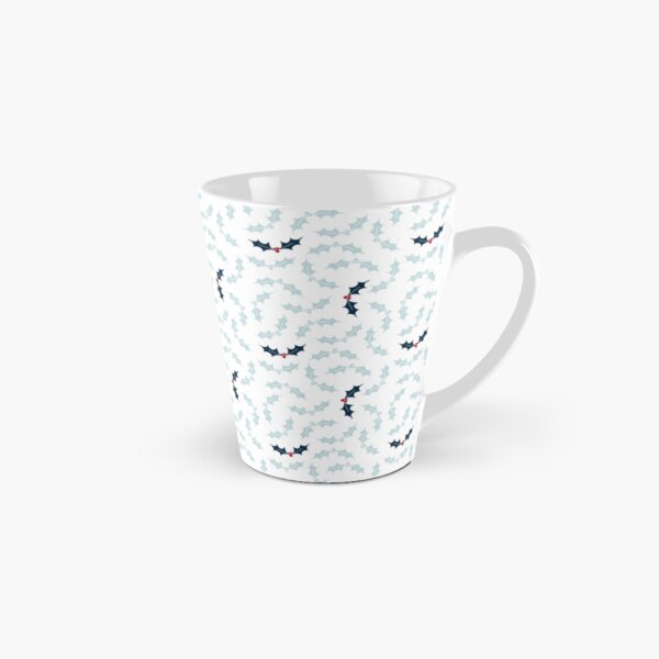 Cool Holly Pattern Tall Mug