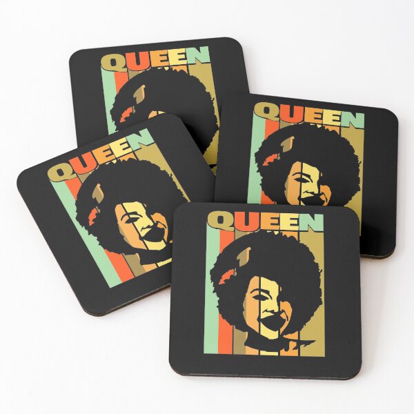 Item preview, Black Queen Equality - retro Colors African American Woman designed and sold by KoolMoDee.
