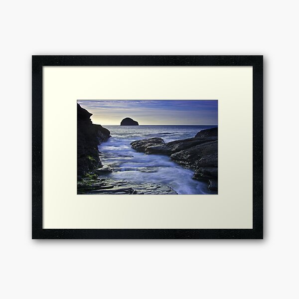 Trebarwith Vista Framed Art Print