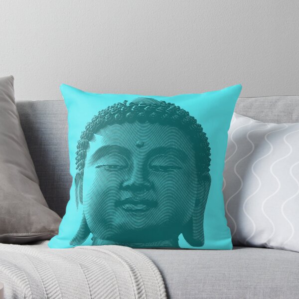 Item preview, Meditating Buddha, Cyan designed and sold by PromoteProgress.