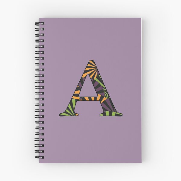 Item preview, Halloween Pinwheel Letter A Monogram designed and sold by vickennobile.