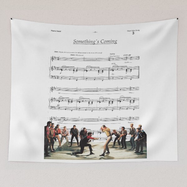Item preview, West Side Story Something's Coming Sheet Music designed and sold by JasonCurtis.
