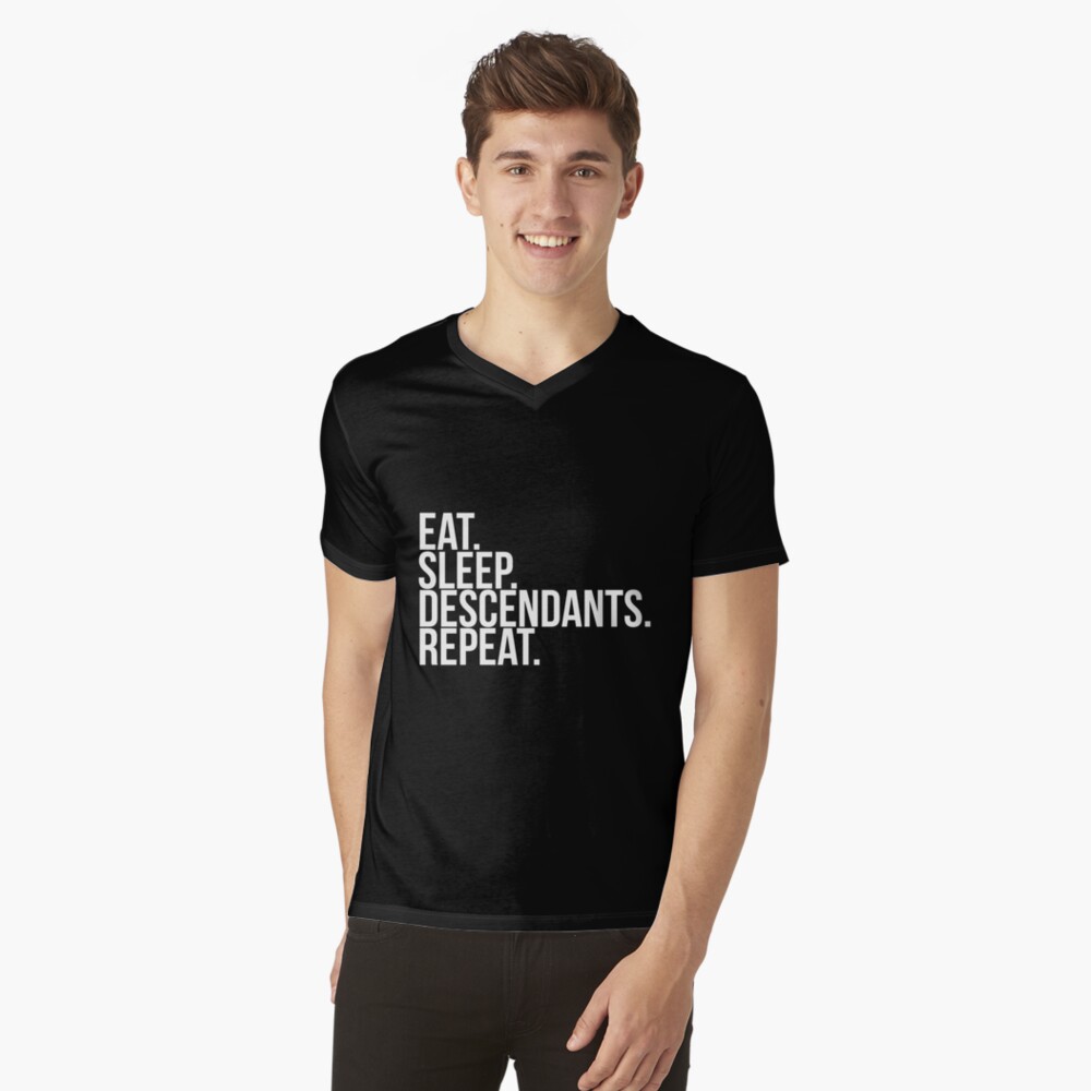 Vista previa del artículo con la obra «Camiseta de cuello en V», diseñado y vendido por allures.