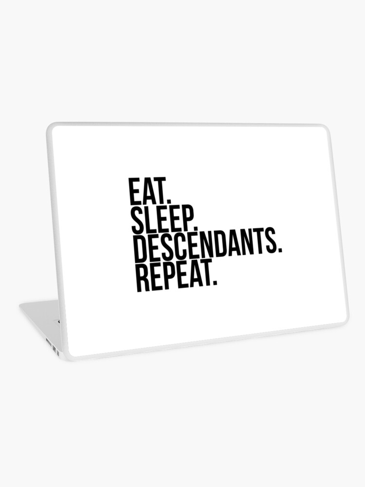 Imagen 1 de 2, Vinilo para portátil con la obra Comer. Dormir. Descendientes. Repetir., diseñada y vendida por allures.