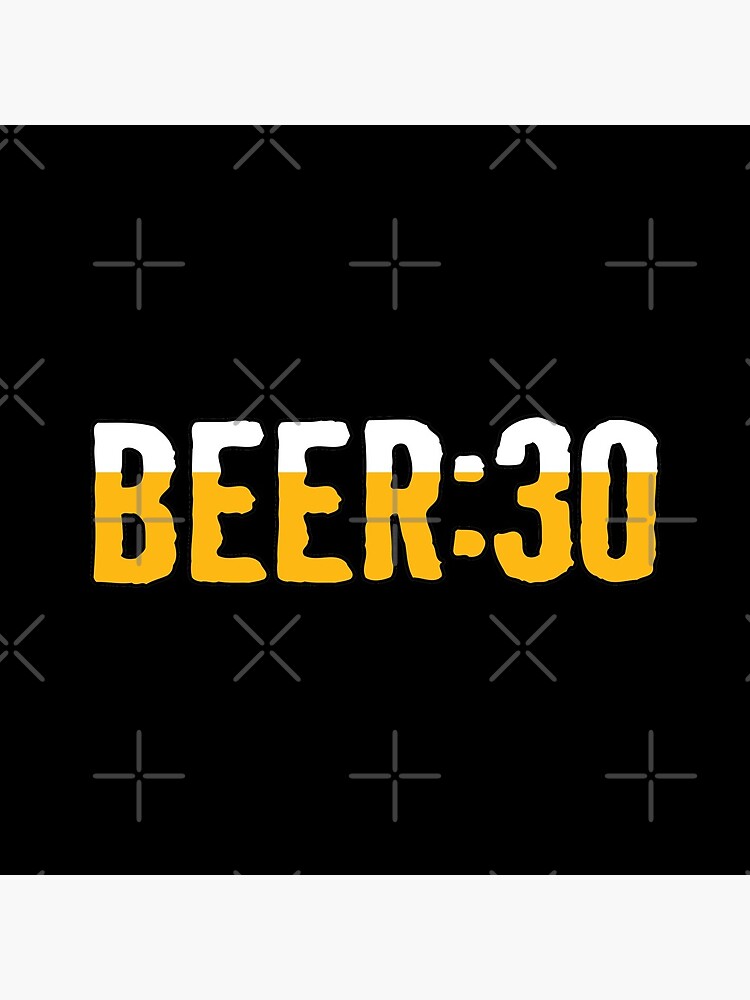Thumbnail 4 of 4, Clock, Beer : 30 Beer Thirty Break Time designed and sold by azoid.