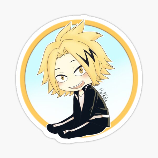 Denki Kaminari Sticker For Sale By SuikaLa Redbubble