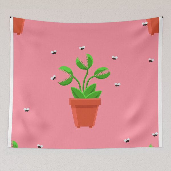 Item preview, pink venus fly trap designed and sold by Gossip Rag.