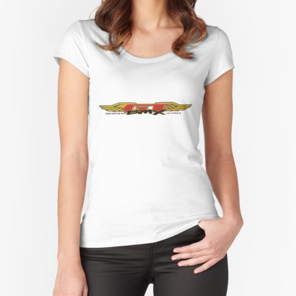 90's GT BMX Decal Fitted Scoop T-Shirt