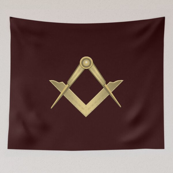 Item preview, Angle and compass Masonic sign icon designed and sold by Dator.