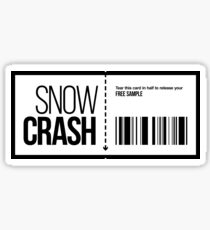 Snow Crash-freie Probe Sticker