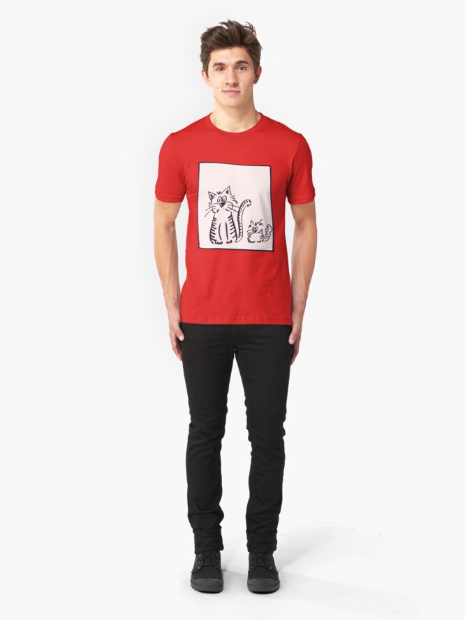 Alternate view of cather and son Slim Fit T-Shirt
