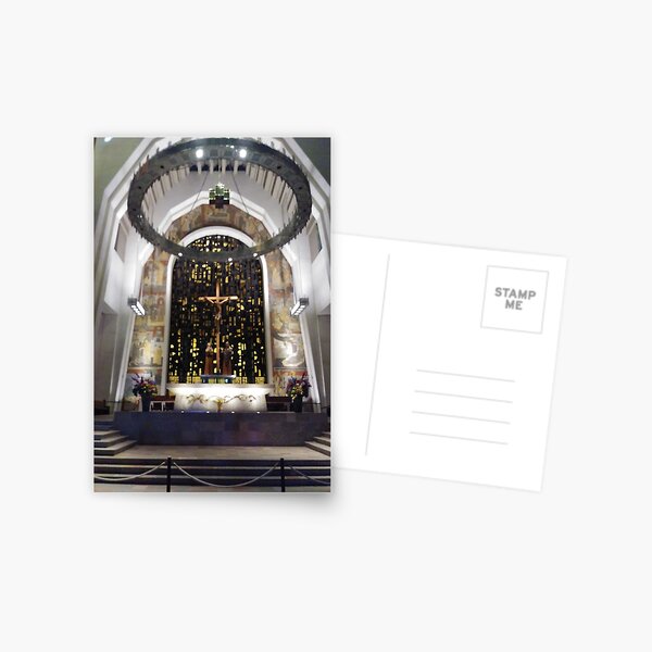 Saint Joseph's Oratory of Mount Royal, Montreal #Montreal #City #MontrealCity #Canada #SaintJoseph #Oratory #Mount #Royal #MountRoyal #buildings #streets #places #views #pedestrians #architecture Postcard