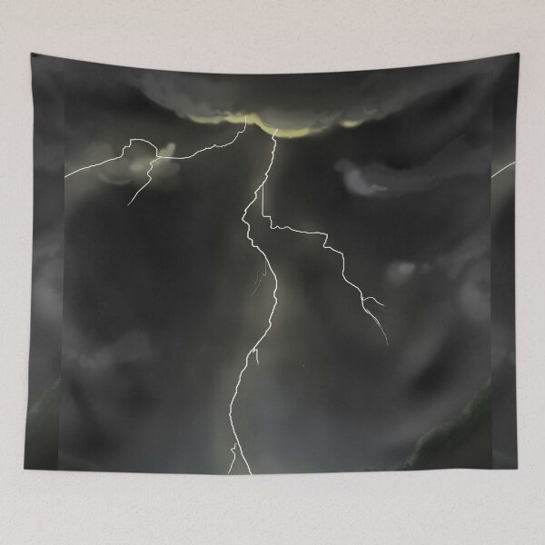 Item preview, Lightning storm designed and sold by Dinkyinky.