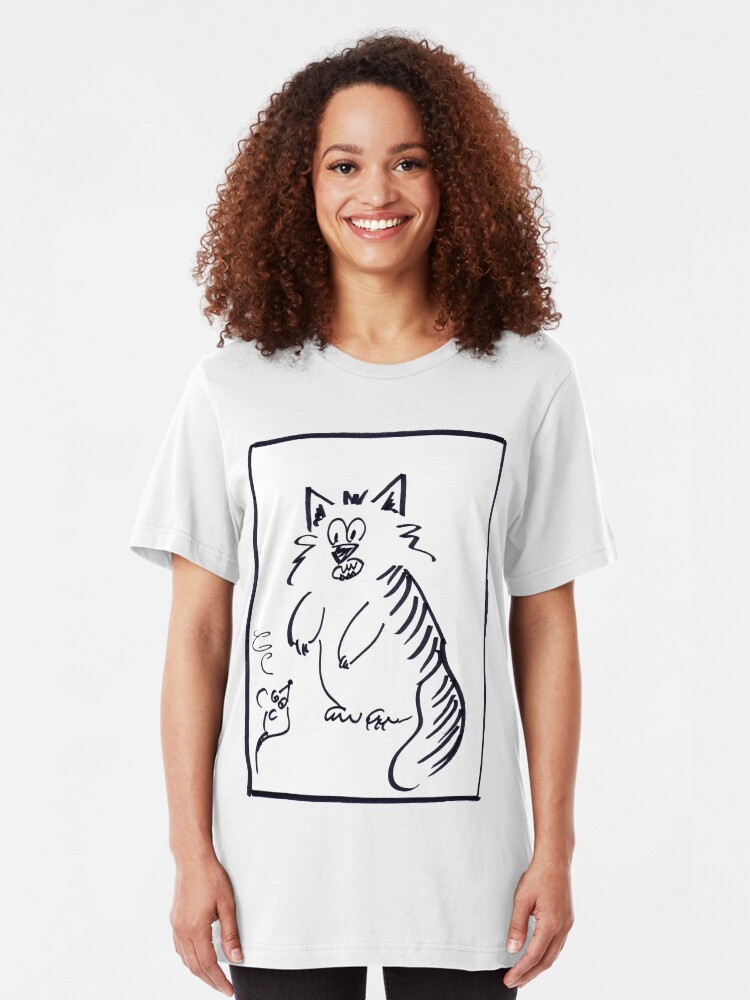 Alternate view of Mousid and Catliad Slim Fit T-Shirt