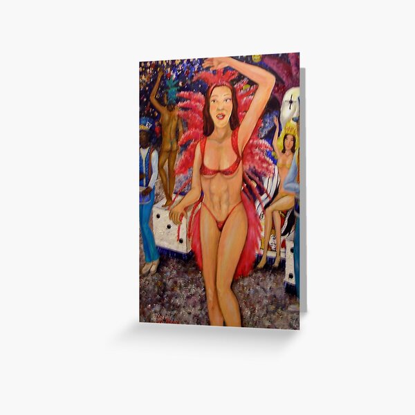Mardi Gras Greeting Card