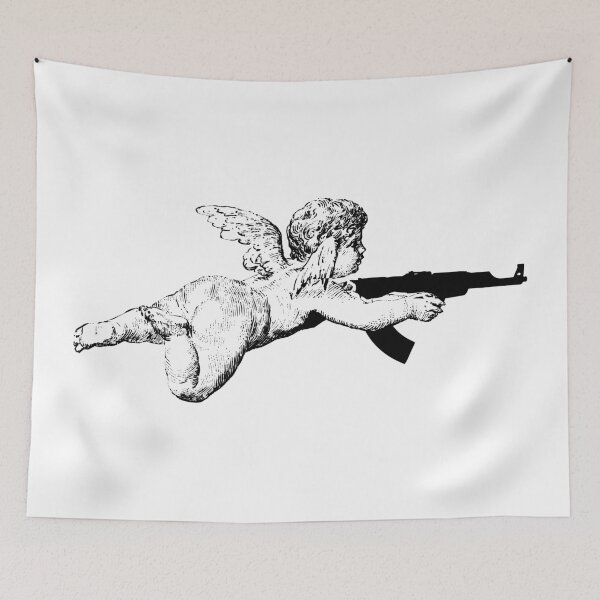 Item preview, Angel with AK-47 designed and sold by emphatic.