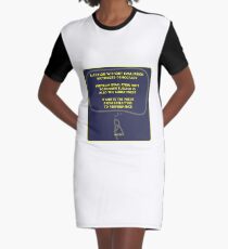 Election Graphic T-Shirt Dress
