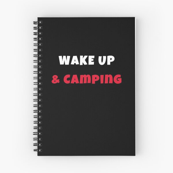 Item preview, Wake up and camping Activities Hobbies Tshirt designed and sold by we1000.