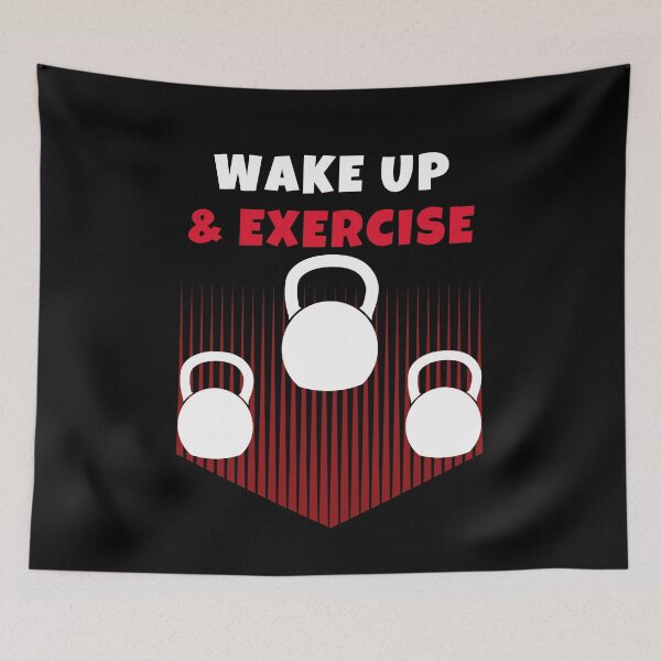 Item preview, Wake up and Exercise  KETTLEBELLS designed and sold by we1000.