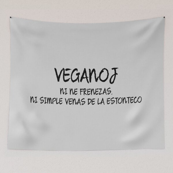 Item preview, Veganoj, ni ne frenezas, ni simple venas de la estonteco - Vegans, we're not crazy, we simple come from the future designed and sold by jonizaak.