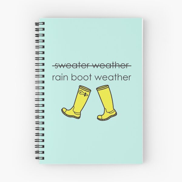 Item preview, Rain Boot Weather designed and sold by CloudWalker Designs.