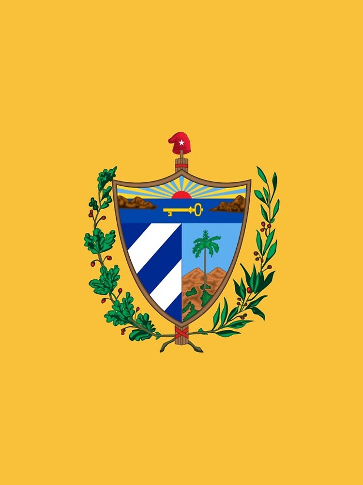 "CUBA COAT OF ARMS" iPhone Case & Cover by Redbubble