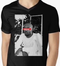Blond Men's V-Neck T-Shirt