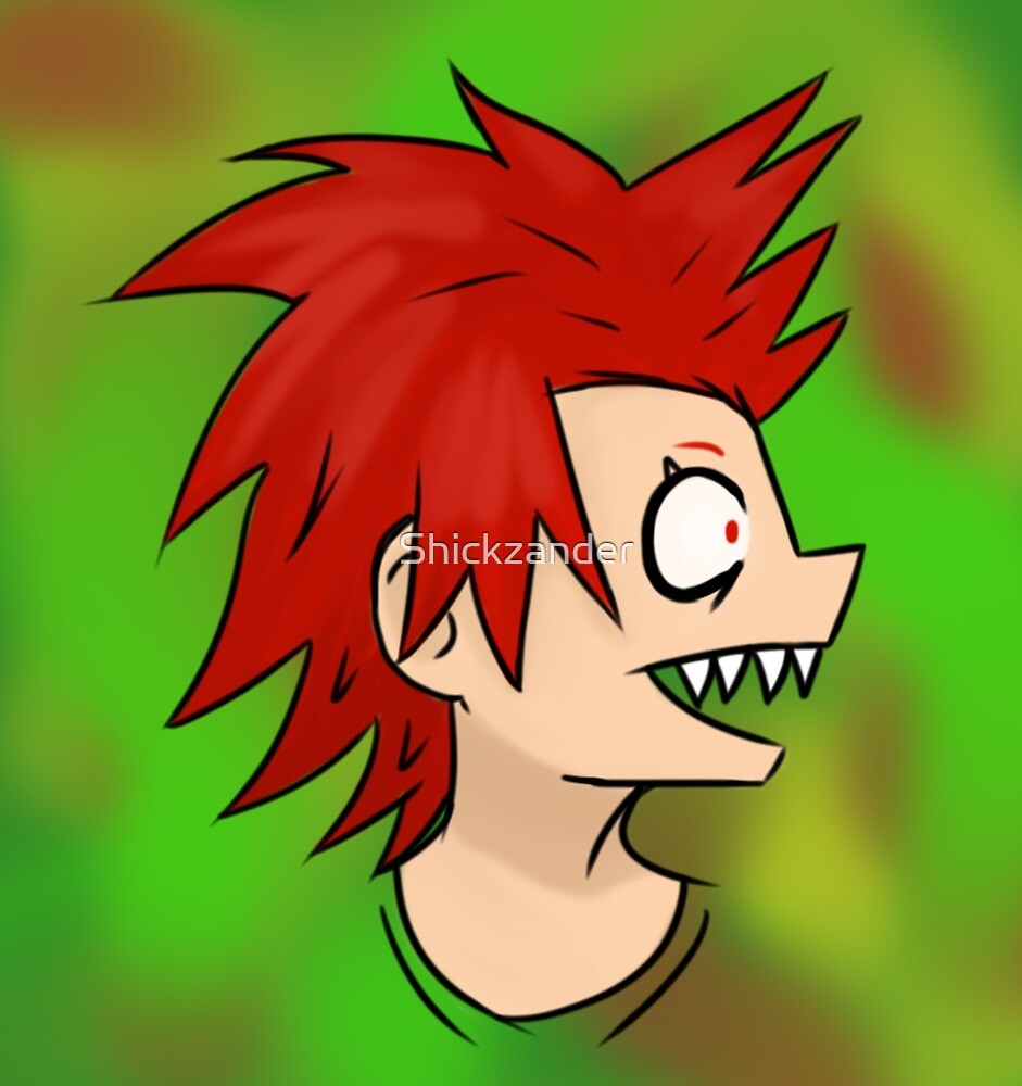 "Kirishima EijirouTeeth" by Shickzander Redbubble