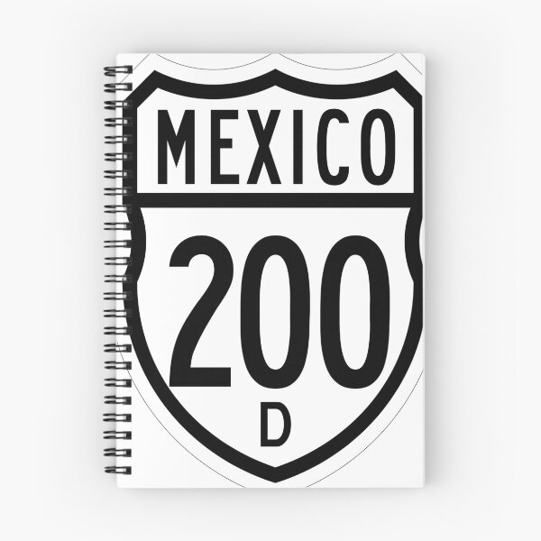 Item preview, Carretera federal 200D | Mexico Federal Highway Shield Sign designed and sold by AustraliaHwy.