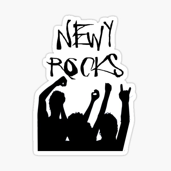 Newy Rocks. Sticker