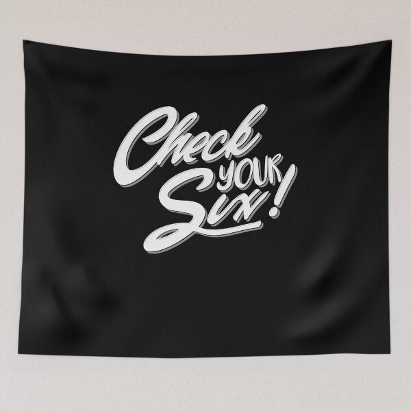 Item preview, Check Your Six (v1) designed and sold by BlueRockDesigns.