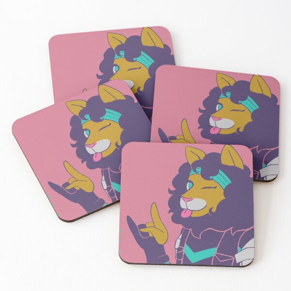 Item preview, Commander Meouch Rock'n'Roll designed and sold by SunsetPastels.