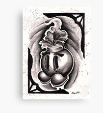 Watercolor bobomb Canvas Print