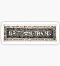 Pegatina Trenes Uptown